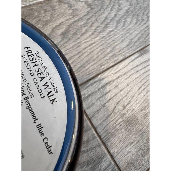 New Bath and Body Works Candle Sea Walk Essential Oils Scented Candle 14.5 oz - Picture 7 of 7